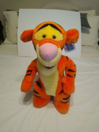Mattel Disney 23 " Plush Jumbo Standing Winnie Pooh Stuffed Animal Tiger