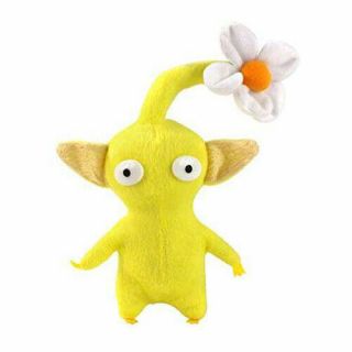 18cm/7 " Cute Yellow Pikmin Plush Soft Stuffed Doll Toys