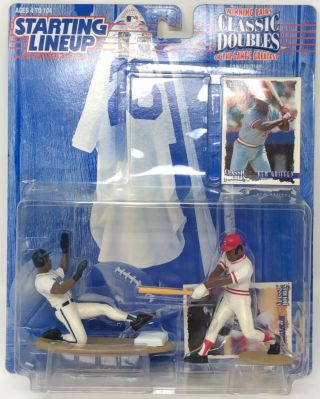 1997 Kenner Starting Lineup Mlb Classic Double Ken Griffey Jr Sr Mariners Reds