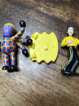2004 Spin Master Wiggles Pvc Figures - Greg & Henry The Octopus 3 1/2 Inches - P