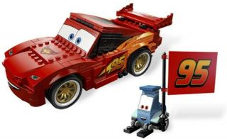 Lego 8484 Cars Ultimate Build Lightning Mcqueen Complete Set