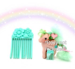 ⭐️ My Little Pony ⭐️ G1 Htf Perfume Puff Lavender Lace Comb Only
