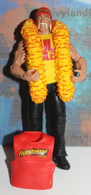 Wwe Hollywood Hulk Hogan Mattel Action Figure Elite Wrestling Series 34