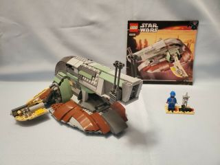Lego Star Wars 6209 Slave 1 - Complete,  2 Of 5 Minifigs Instructions,  2006
