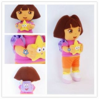 DORA THE EXPLORER Kids Girls Soft Cuddly Stuffed Toy Plush Doll Xmas Present 2
