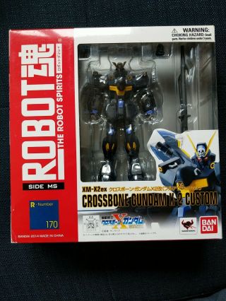 Robot Spirits Gundam Crossbone X - 2 Custom (box Has Wear)