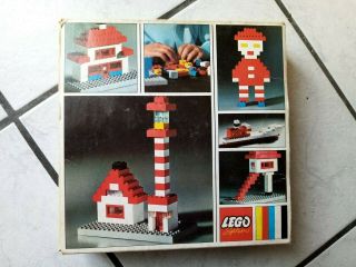 Lego Packung Aus Den 60 Er Jahren - Nr.  022 (basic/baukasten Set) Im Karton