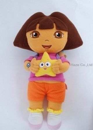 12 " Dora The Explorer Plush Doll Soft Cuddly Stuffed Plush Toys Kids Doll Girls