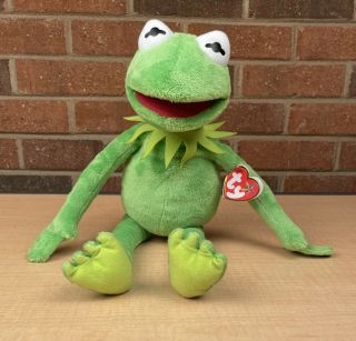 Ty Beanie Buddies Kermit The Frog 2013 Muppet 