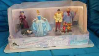 Disney Princess Cinderella Figurine Playset 6 Figures