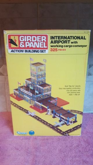 Kenner 1977 Girder And Panel International Airport Building Set 72080 (357 Pc)