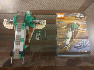 Lego Star Wars 7144 Slave 1 With Instructions,  Minifigures
