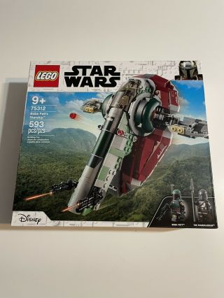 Lego Star Wars Boba Fett’s Starship 75312 In Hand Ships Same Day