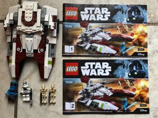 Lego Star Wars Republic Fighter Tank 75182 Aayla Secura The Clone Wars Loose