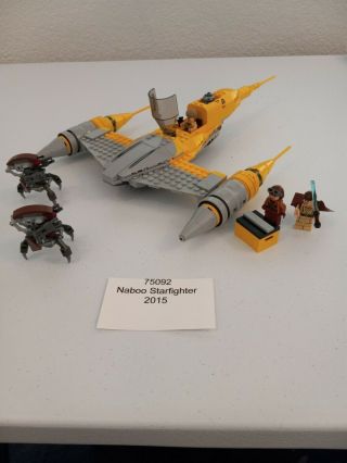 Lego Star Wars 75092 Naboo Starfighter 2015