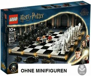 Lego 20 Jahre Harry Potter,  76392 Zauber Schach,  Ohne Die 4 Minifiguren