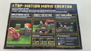 Mattel Minecraft Stop Motion Movie Creator  See description/Pictures 2
