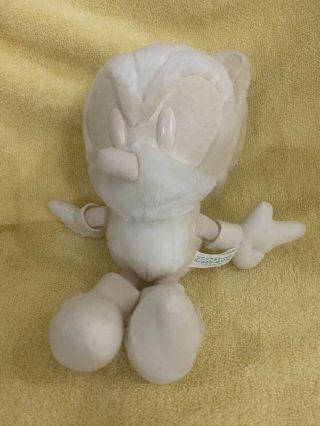 Sonic The Hedgehog Sega 1998 Japan Albino Pastel Plush