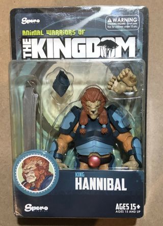 Spero Toys Animal Warriors Of The Kingdom Deluxe Hannibal