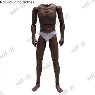 Worldbox 1/6 Crazy Durable Black Male Action Figure Body For 12 " Phicen Tbleague