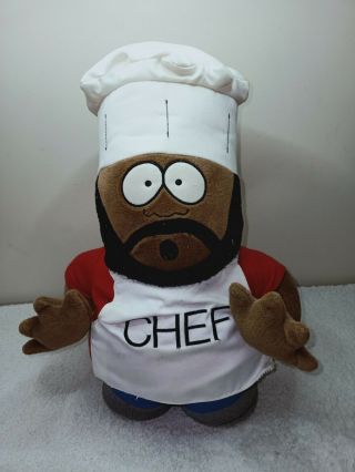 South Park Chef Large Vintage 1998 Character Plush Toy