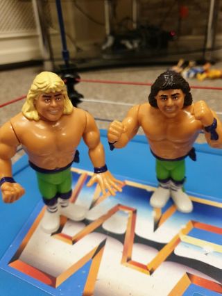 Wwf Hasbro The Rockers Tag Team Shawn Michaels & Marty Jannetty Figures Series 2