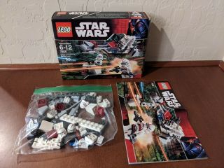 Star Wars Lego 7655 Clone Troopers Battle Pack - 100 Complete