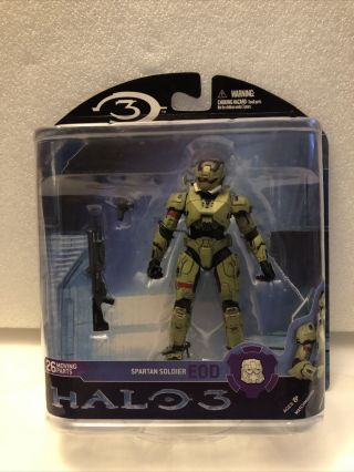 Mcfarlane Toys 2008 Halo 3 Spartan Soldier Eod Action Figure New/sealed