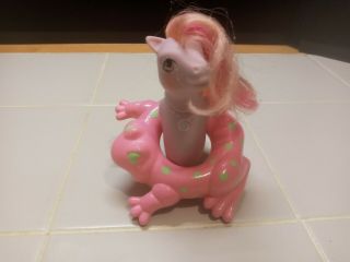 Rare Vintage My Little Pony G1 Year 5 Sea Sparkle Baby Sea Ponies Wavy