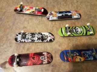 Set Of 6 Tech Deck Skateboards Duffel Dork Blind Jerome Rogers Danny May 18