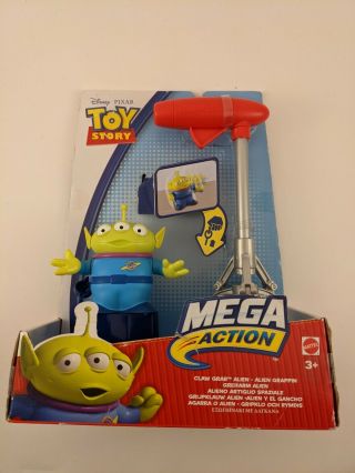 Disney Pixar Toy Story Mega Action Claw Grab Alien Mattel 2010