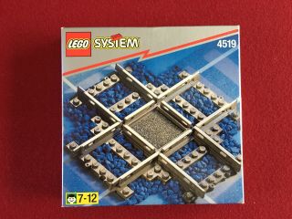 Lego 4519 - Cross Track (box Is Opened But Item Was Not)