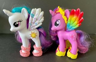 My Little Pony Princess Twilight Sparkle Rainbow Wings & Celestia Fashion Style