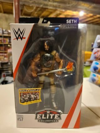 2017 Mattel Wwe Wrestling Elite Series 57 Seth Rollins Gold Action Figure