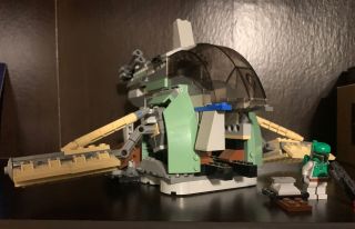 Lego Star Wars Boba Fett Ship Slave 1 6209 Not Complete - Boba Basics