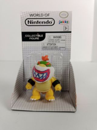 World Of Nintendo Mario Bros.  Bowser Jr.  With Mask 2.  5 " Action Figure