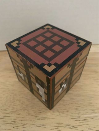 Minecraft Crafting Table W/sword & Diamond Suprise