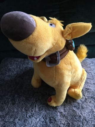 Disney Store 15 " Dug (doug) Talking Dog Plush From Pixar Movie Up Stuffed Animal