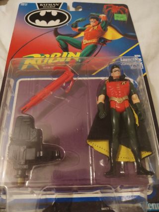 Batman Returns Launching Grappling Hook Robin Action Figure Kenner 1991