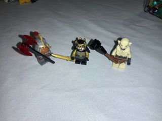 Authentic Lego The Hobbit Dain Ironfoot - Thorin Oakenshield Vs.  Azog In Battle