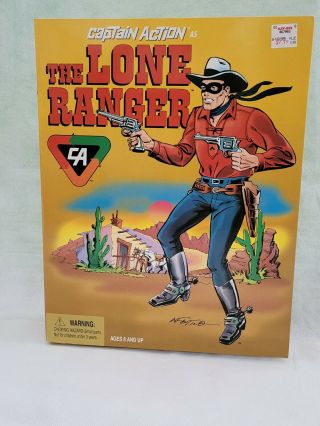 Mib Vtg 1998 Captain Action As The Lone Ranger Figure Playing Mantis