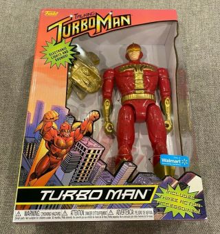 Funko Talking Turbo Man Action Figure - Walmart Excl Jingle All The Way In Hand