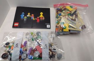 123 Sesame Street Lego Ideas Set Age 18,  Partial Set - Please Read Approx.  780pc