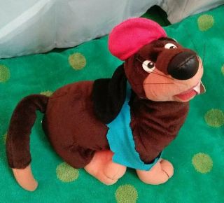 9 " Itchy Itchiford Plush W/tags From All Dogs Go To Heaven Don Bluth 1989 Rare
