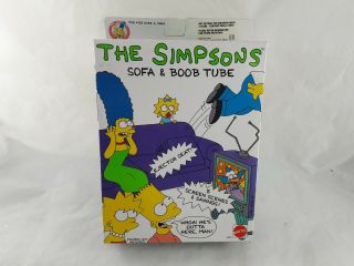 Mattel The Simpsons Sofa And Boob Tube