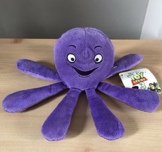 Rare Stretch The Octopus Plush Soft Toy From Toy Story 3,  Disney Pixar