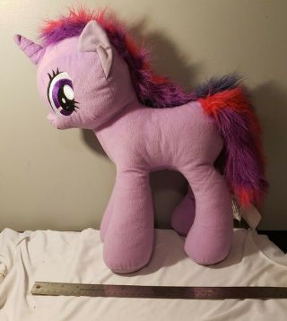 My Little Pony Twilight Sparkle Plush Large 18 inch Purple Pink Unicorn Toy MLP 3