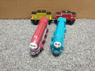 Connor Caitlin And Sodor Line Cars - Thomas Tank Friends Wooden Train - Fits Brio