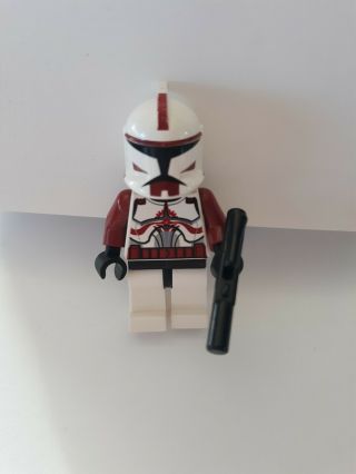 Lego 7681 Star Wars Clone Commander Fox Minifig Rare
