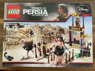 Lego 7570 Disney Prince Of Persia The Ostrich Race Dastan Sheik Amar Jockey